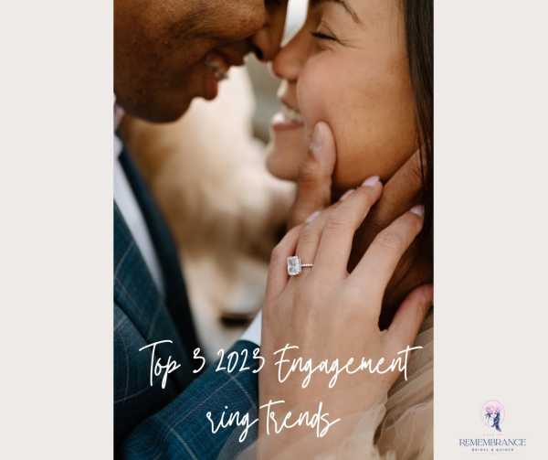 Top 3 Engagement Ring Trends in 2023: Colorful, Statement, and Vintage